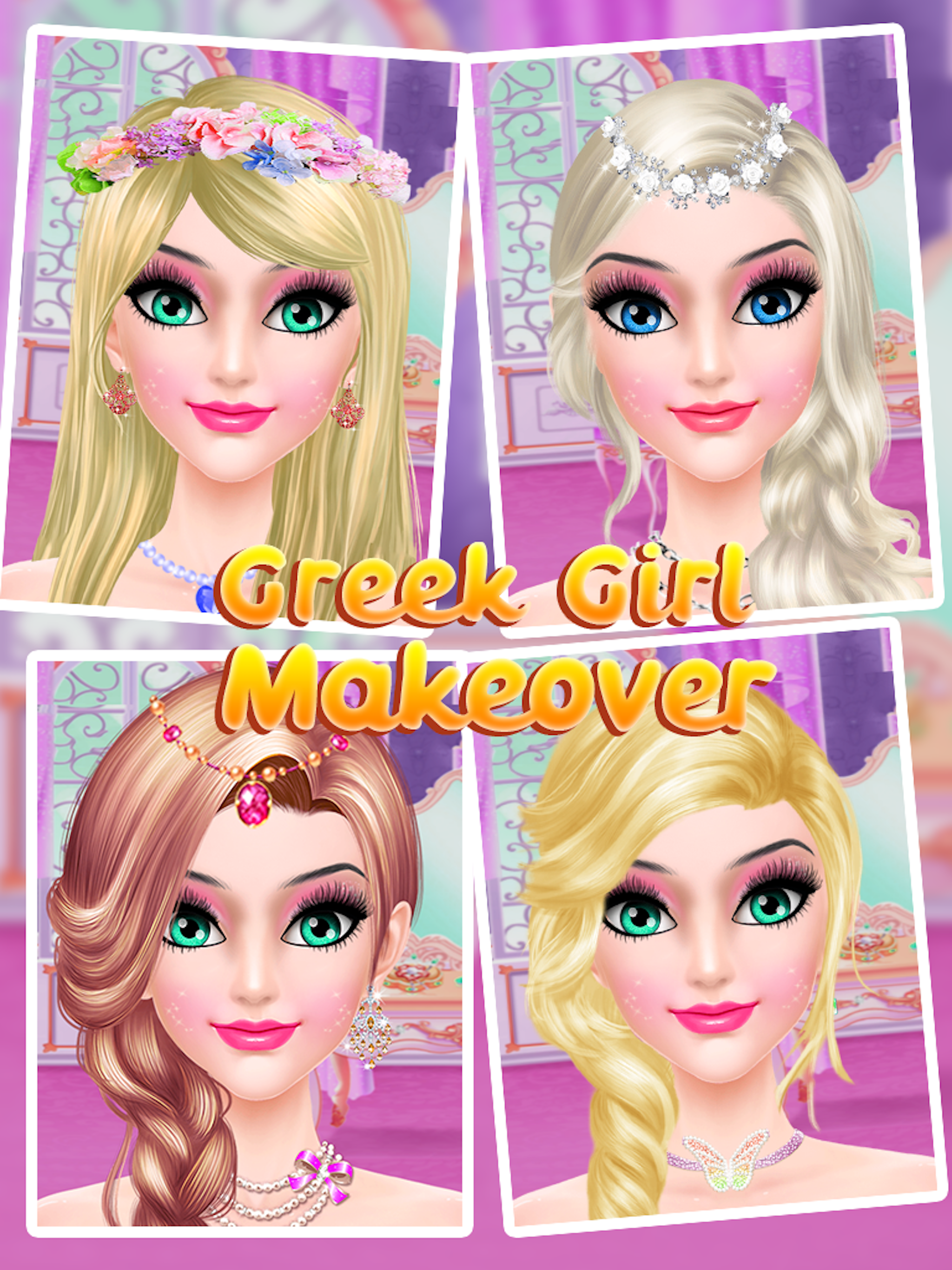 Greek Girl Makeover - Greece Goddess Of Beauty