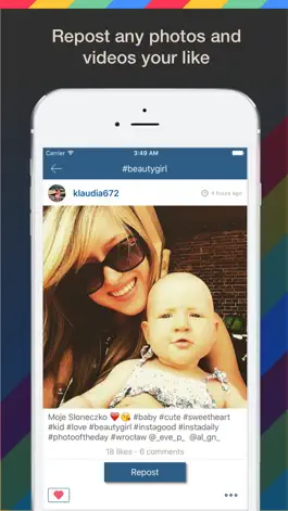 Game screenshot Repost Getter for Instagram mod apk