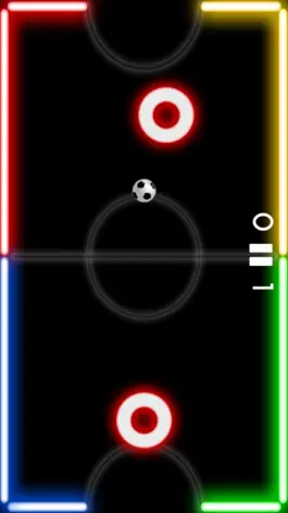 Game screenshot Air Glow Hockey Table Space Arena apk