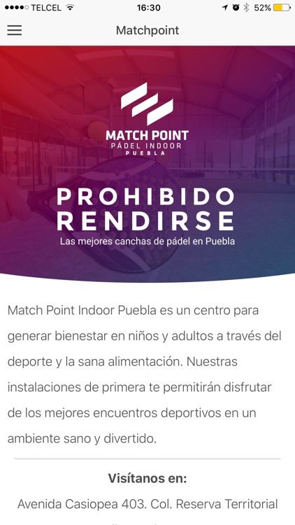 Match Point Indoor Padel screenshot-3
