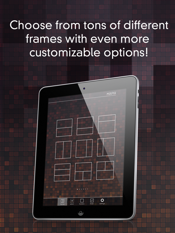 Screenshot #5 pour MixPix Collage - Pic & Video Frame Collage