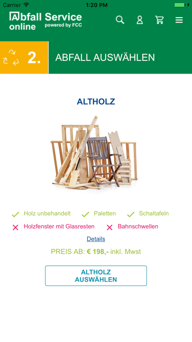 Screenshot #2 pour Abfall Service online
