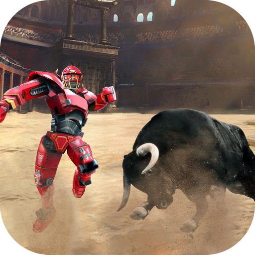 Robot VS Angry Bull icon