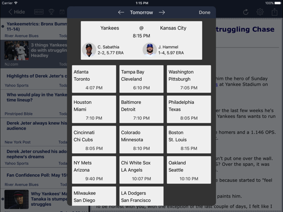 Screenshot #5 pour New York Baseball - Yankees