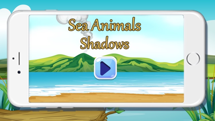 Sea Animals Shadow Puzzles Games for kids