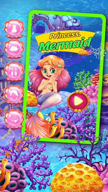 Princess Mermaid Ocean Salon Games
