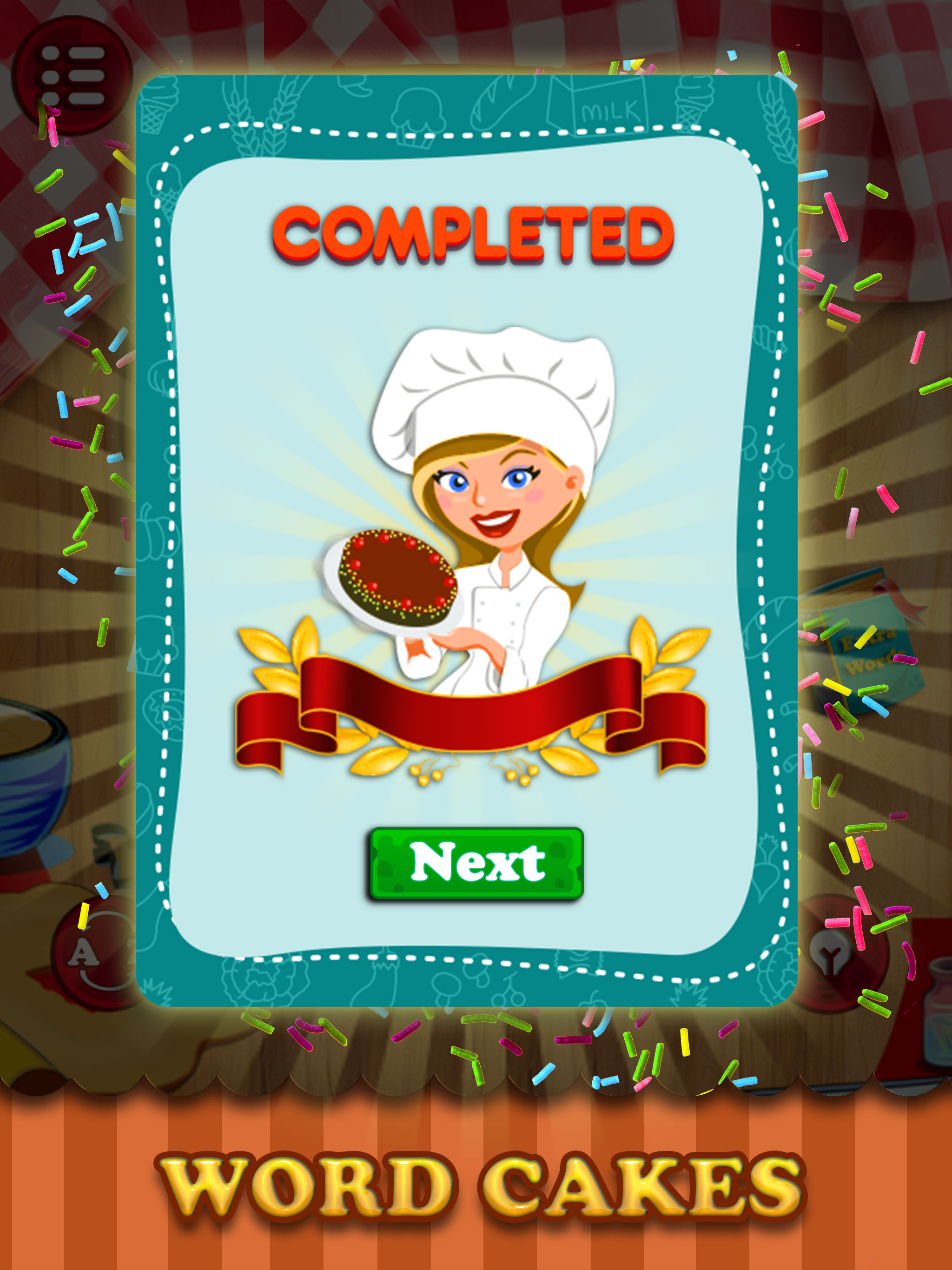 Word Cake Mania - Connect Letters, Cookies Search!