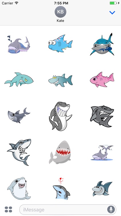 SharkMojis - Shark Emojis And Stickers