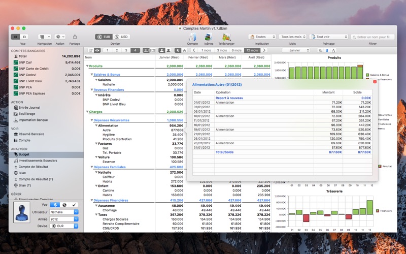 Screenshot #1 pour BudgetInMind