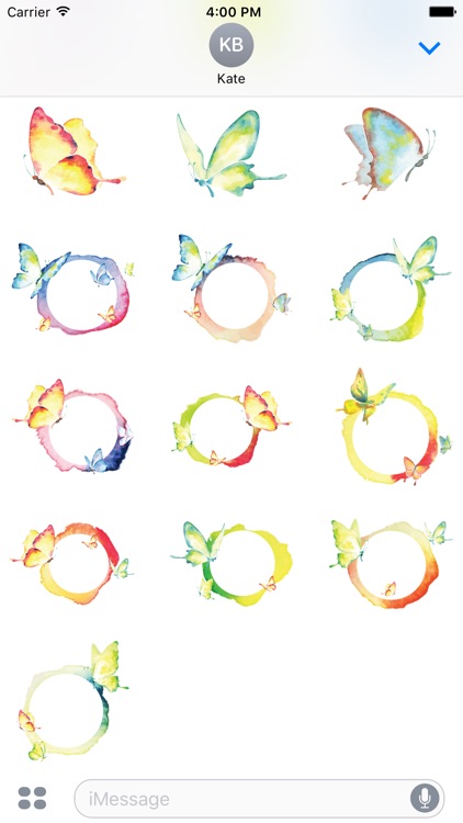 Watercolor Butterflies