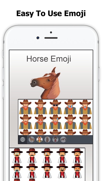 Horse Emoji - Equestrian Sticker