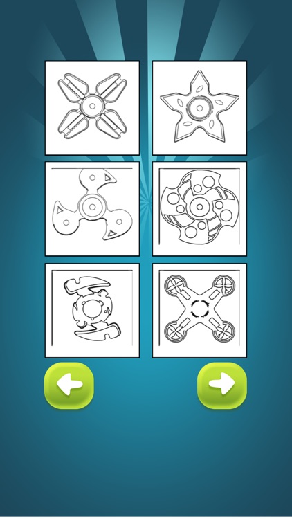 Fidget Spinner Coloring Book