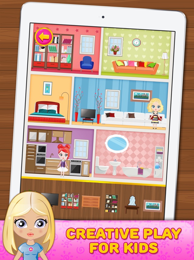 Doll House Games: Design And Decoration 🕹️ Play Now on GamePix