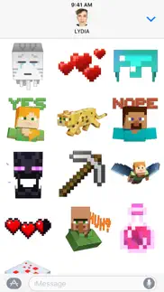 minecraft sticker pack iphone screenshot 3