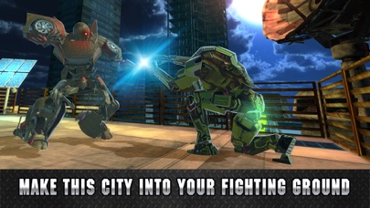 Giant Ray Robot Steel Fighting 3D screenshot 1
