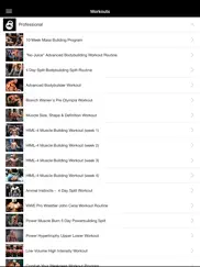 gymapp pro workout log ipad resimleri 3
