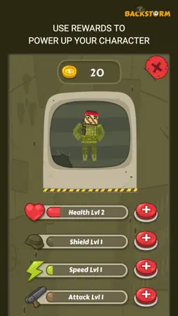 Backstorm Attack - Endless RPG War Runner screenshot 4