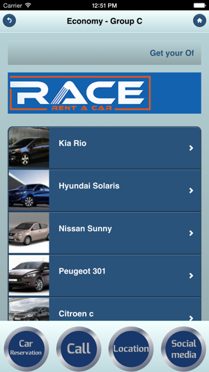 Race Rent a Car(圖4)-速報App