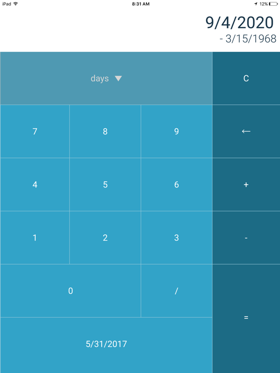 Screenshot #5 pour Date Calculator PW