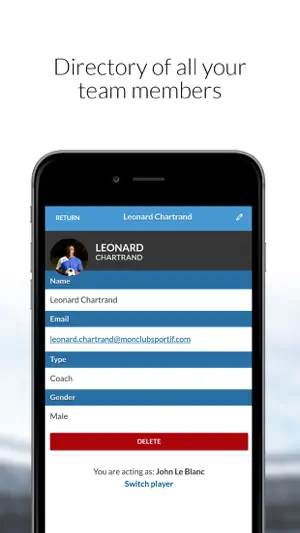MonClubSportif screenshot 3