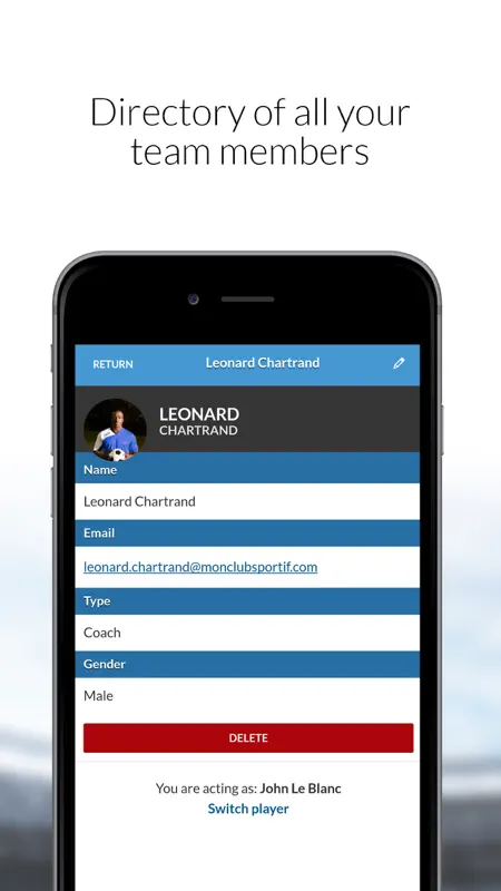 MonClubSportif screenshot 3 of 5
