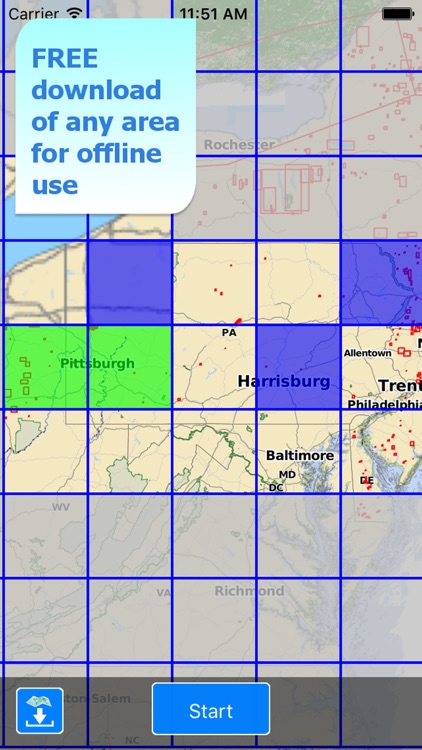 Aqua Map Pennsylvania PA Lakes HD- Nautical Charts screenshot-4