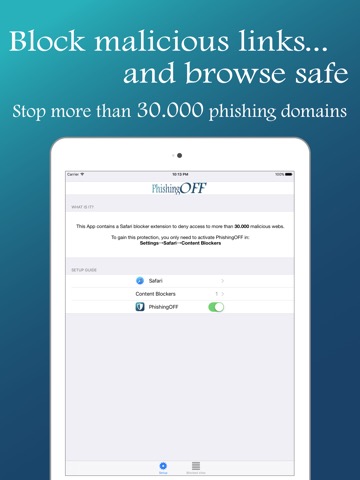 PhishingOFF for Safariのおすすめ画像1