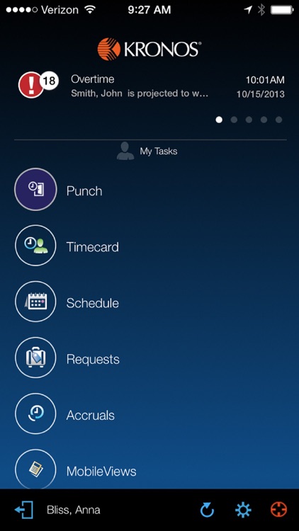 Kronos Mobile™ screenshot-0