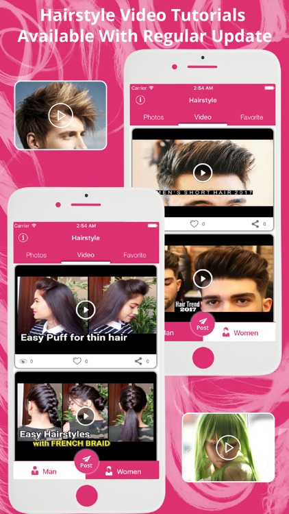 Man & Woman's Hairstyle