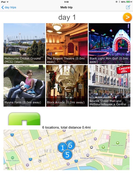Day Trips Planner