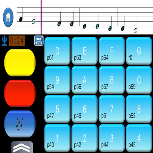 music pad app icon
