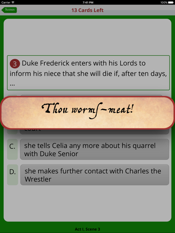 Screenshot #6 pour Angry Bard Quiz