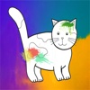 Painting Learn Game Cat For Kids Version