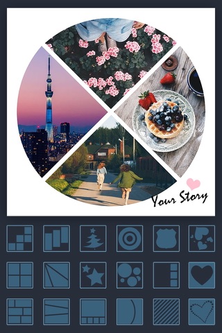 Mixoo:Pic Collage&Grid Maker screenshot 2