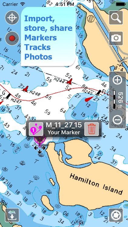 Aqua Map: Canada - GPS Nautical Charts | HD screenshot-3