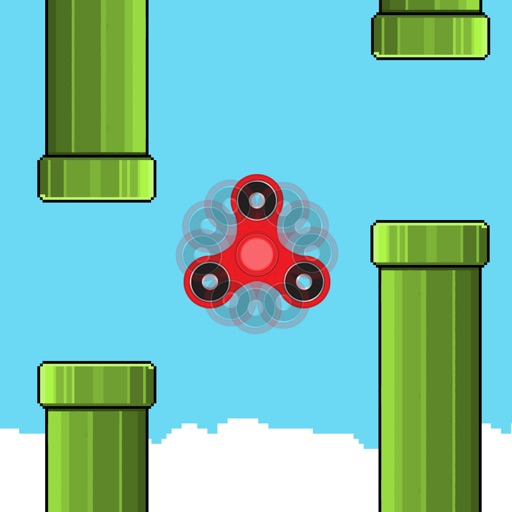 Flappy Fidget Spinner - Returns Classic Games icon