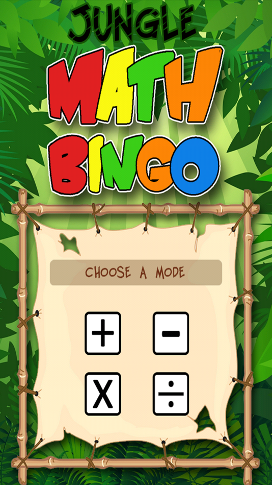 Jungle Math Bingo - 2.0 - (iOS)