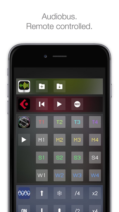 Audiobus Remote Screenshot 1