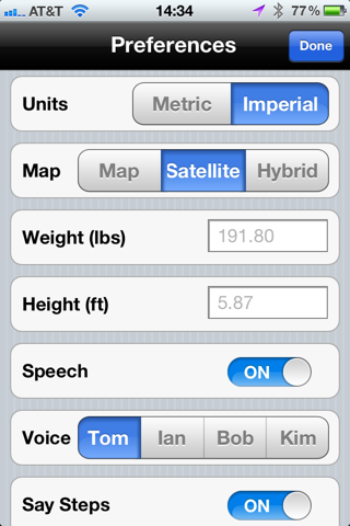 MyPedometer screenshot 4