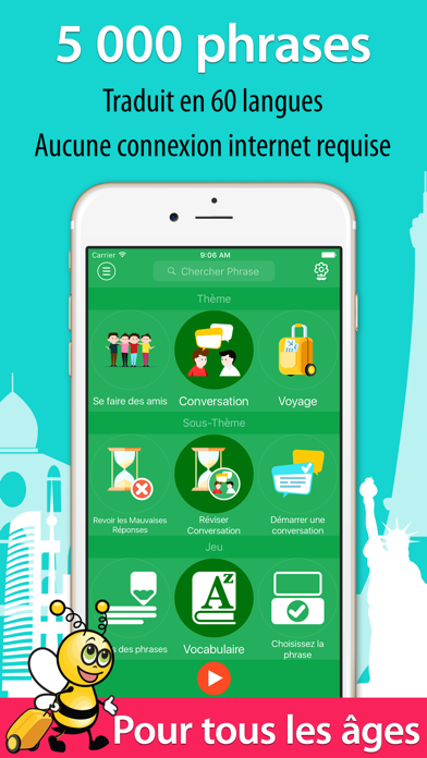 Screenshot #1 pour 5000 Expressions - Apprendre le Bulgare Offline