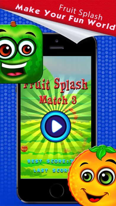 How to cancel & delete Fruit Splash Match 3 from iphone & ipad 1