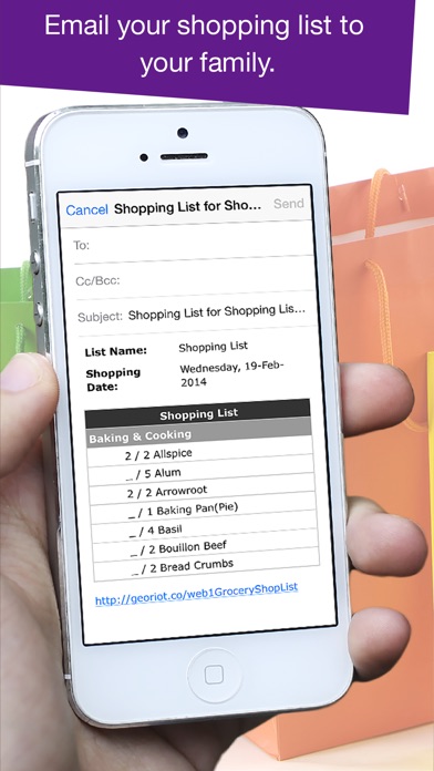 grocery list app checklist for shopping by utpal vaishnav ios