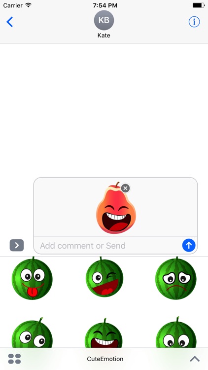 Cute Emotion Stickers