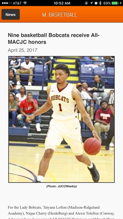 JUCOWEEKLY Front Row screenshot-4