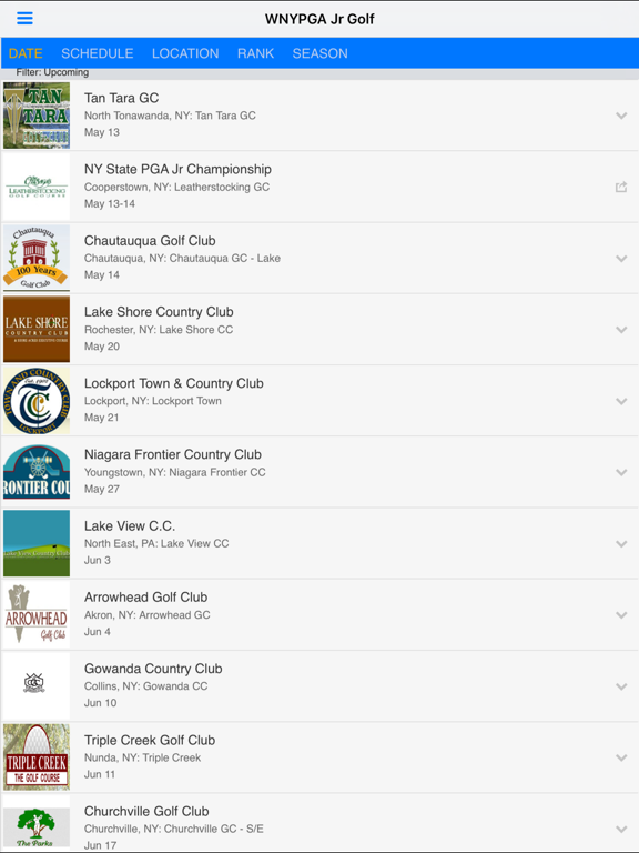 Screenshot #5 pour Western New York PGA Jr Tour