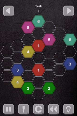 Color Lines. Hexagon screenshot 4