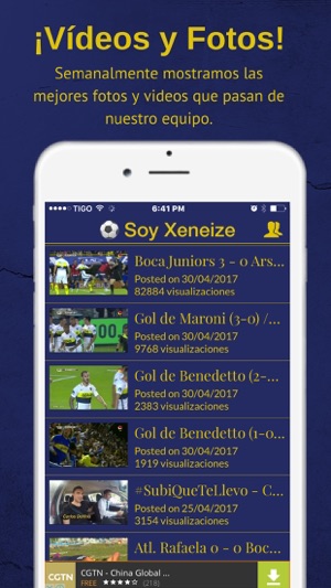 Soy Xeneize - Futbol del Boca(圖2)-速報App