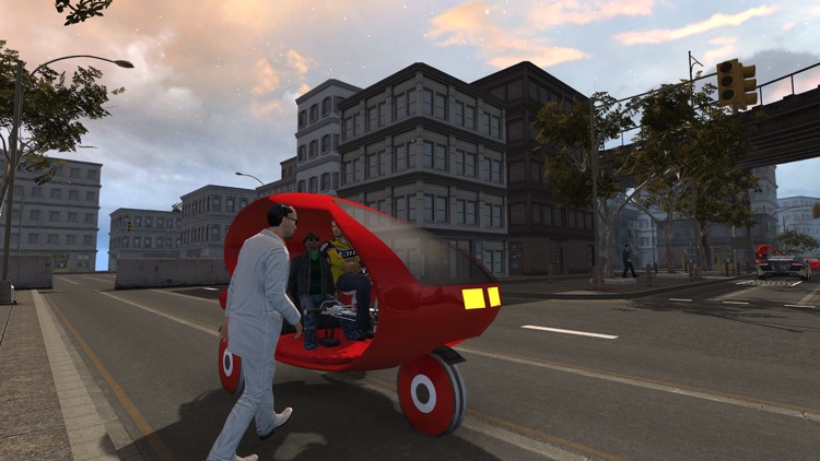 Velotaxi: cycle rickshaw simulator screenshot-3