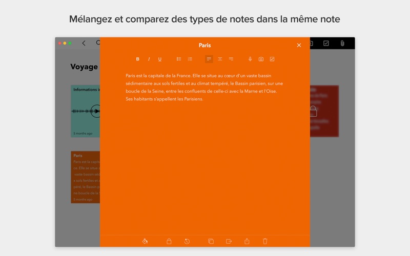 Screenshot #3 pour Notebook - Agenda, Bloc-notes