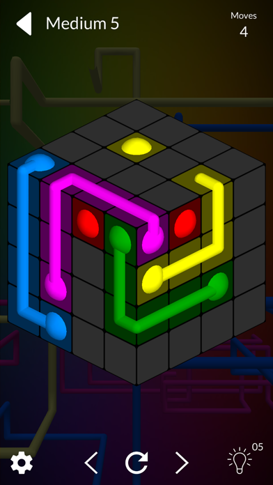 Screenshot #1 pour Cube Connect: Jeu de puzzle 3D